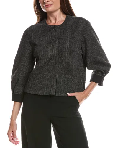 Wit & Wisdom Crop Jacket In Black