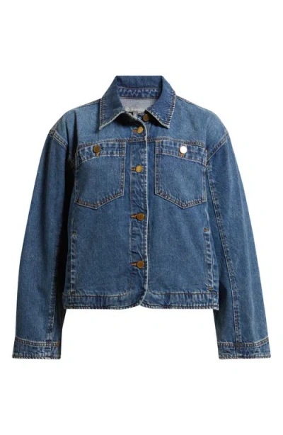 Wit & Wisdom Denim Jacket In Blue