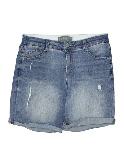 Pre-owned Wit & Wisdom Denim Shorts In Blue