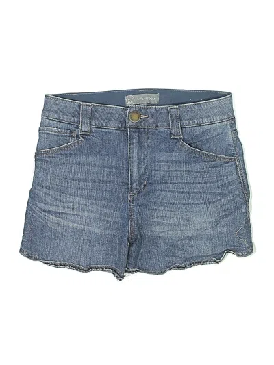 Pre-owned Wit & Wisdom Denim Shorts In Blue