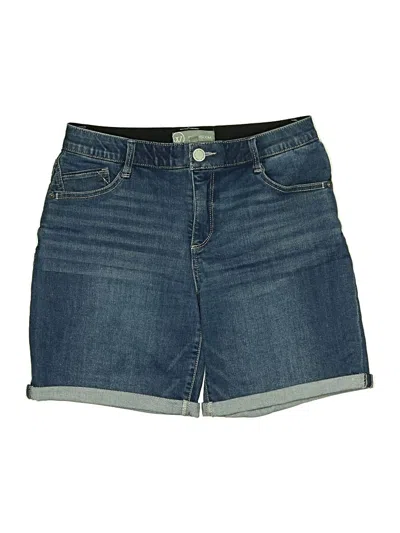 Pre-owned Wit & Wisdom Denim Shorts In Blue