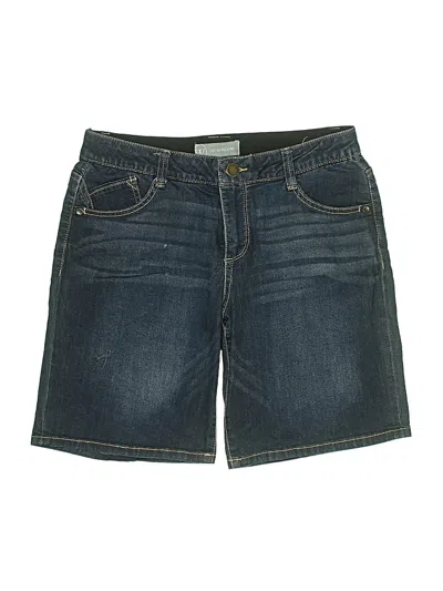 Pre-owned Wit & Wisdom Denim Shorts In Blue