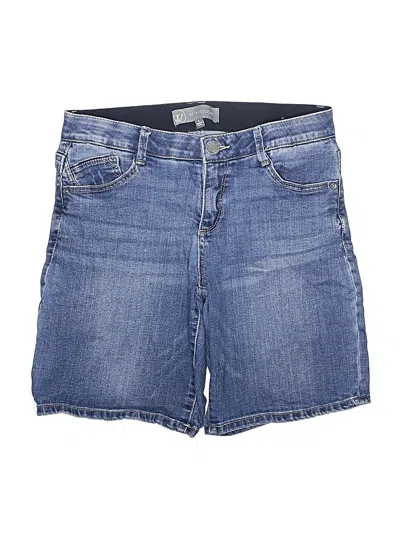 Pre-owned Wit & Wisdom Denim Shorts In Blue