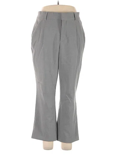 Pre-owned Wit & Wisdom Dress Pants In Gray