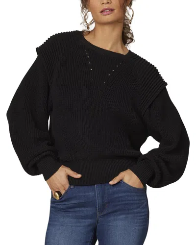 Wit & Wisdom Extend Shoulder Sweater In Black