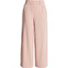 Wit & Wisdom Glider Skyrise Wide Leg Pants In Rose Bloom