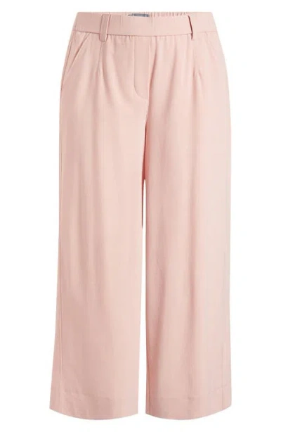 Wit & Wisdom Glider Skyrise Wide Leg Pants In Rose Bloom