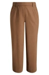 Wit & Wisdom Glider Skyrise Wide Leg Pants In Toasted Coconut
