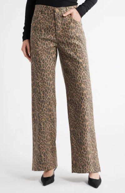 WIT & WISDOM WIT & WISDOM GRACIE SKYRISE DOUBLE SIDE SEAM WIDE LEG JEANS