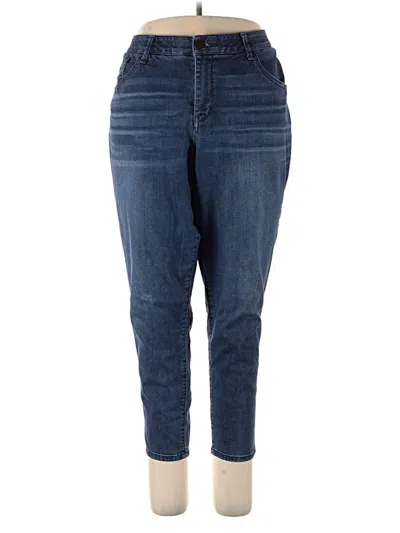 Pre-owned Wit & Wisdom Jeans In Blue