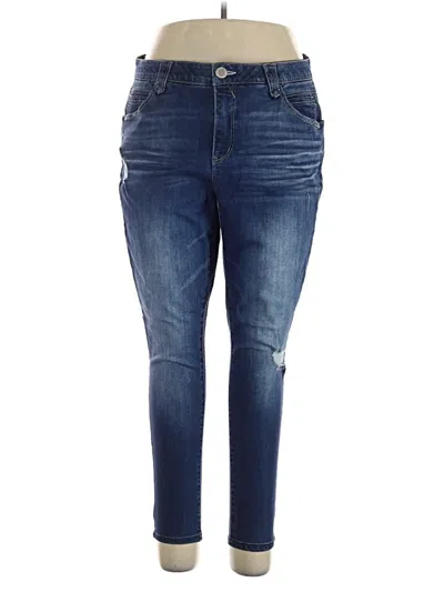 Pre-owned Wit & Wisdom Jeans In Blue