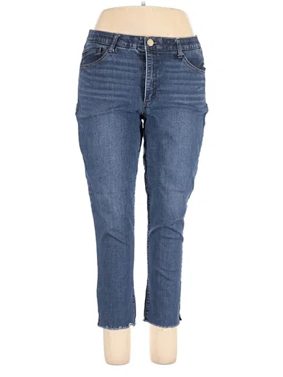 Pre-owned Wit & Wisdom Jeans In Blue