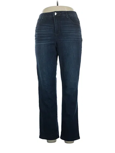 Pre-owned Wit & Wisdom Jeans In Blue