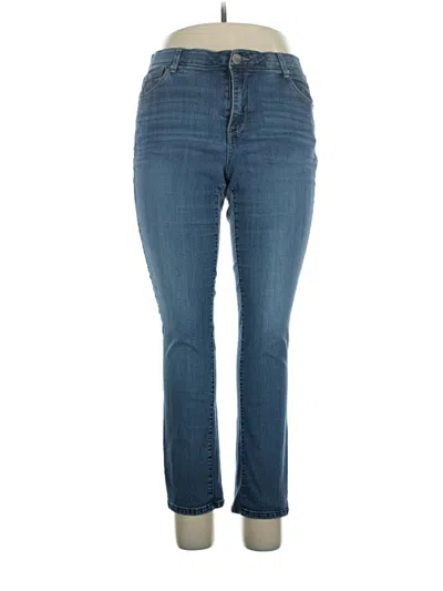 Pre-owned Wit & Wisdom Jeans In Blue