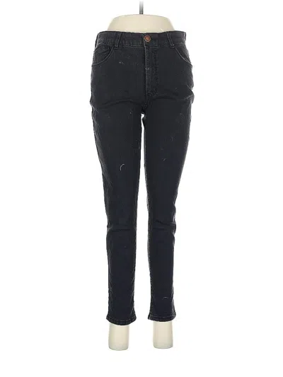 Pre-owned Wit & Wisdom Jeggings In Black