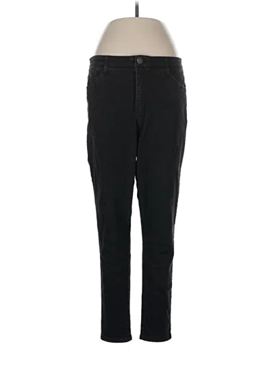 Pre-owned Wit & Wisdom Jeggings In Black