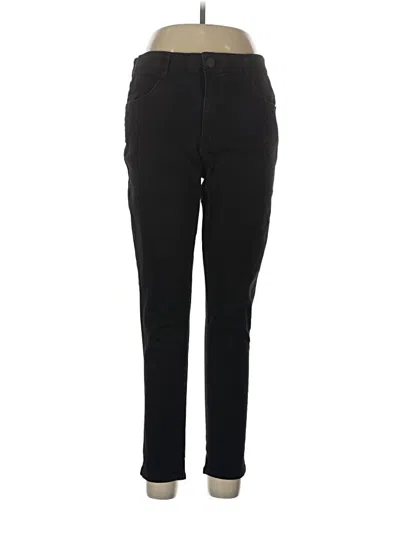 Pre-owned Wit & Wisdom Jeggings In Black
