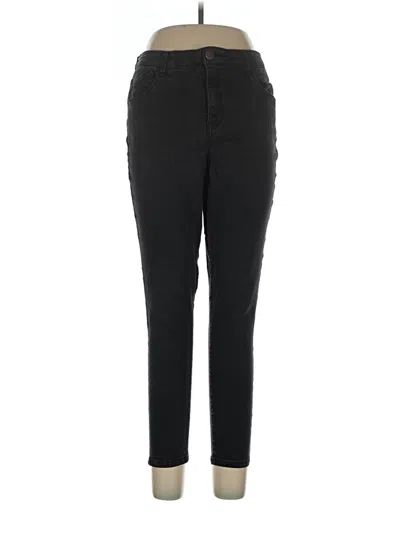 Pre-owned Wit & Wisdom Jeggings In Black