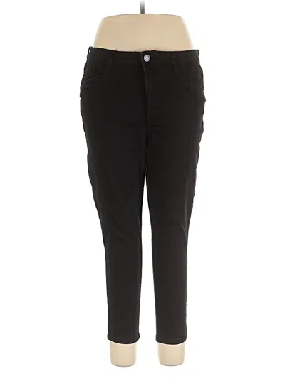 Pre-owned Wit & Wisdom Jeggings In Black