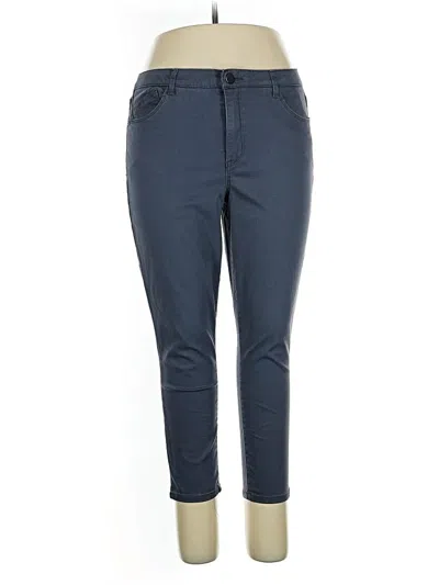Pre-owned Wit & Wisdom Jeggings In Blue