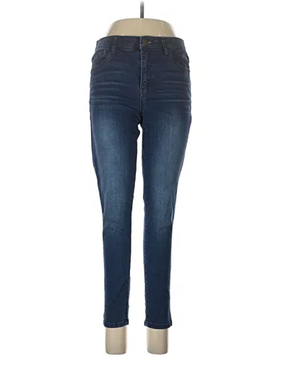 Pre-owned Wit & Wisdom Jeggings In Blue