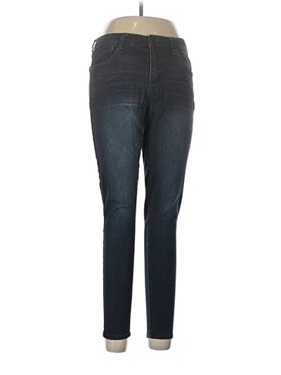 Pre-owned Wit & Wisdom Jeggings In Blue
