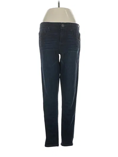 Pre-owned Wit & Wisdom Jeggings In Blue