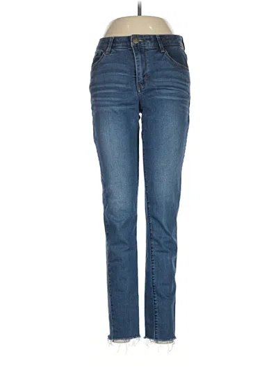 Pre-owned Wit & Wisdom Jeggings In Blue