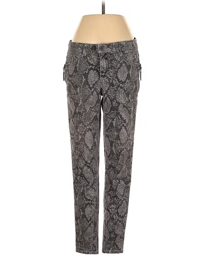 Pre-owned Wit & Wisdom Jeggings In Gray