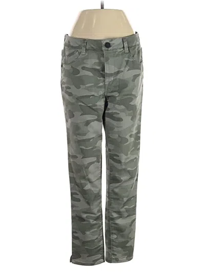 Pre-owned Wit & Wisdom Jeggings In Green