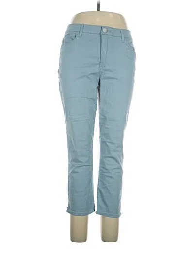 Pre-owned Wit & Wisdom Jeggings In Teal