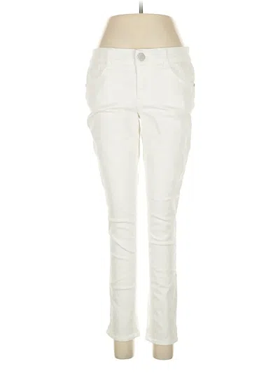 Pre-owned Wit & Wisdom Jeggings In White