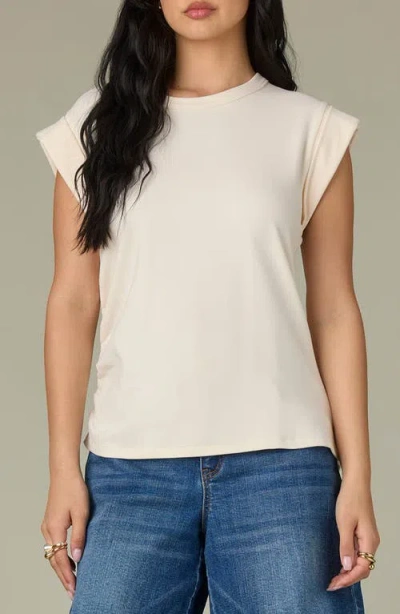 Wit & Wisdom Knit Top In White