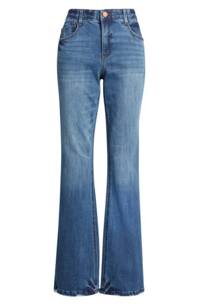 Wit & Wisdom Madison 'ab'solution High Waist Itty Bitty Bootcut Jeans In Blue