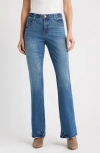 Wit & Wisdom Madison 'ab'solution High Waist Itty Bitty Bootcut Jeans In Blue