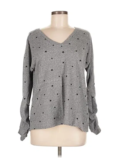 Pre-owned Wit & Wisdom Pullover Sweater In Gray