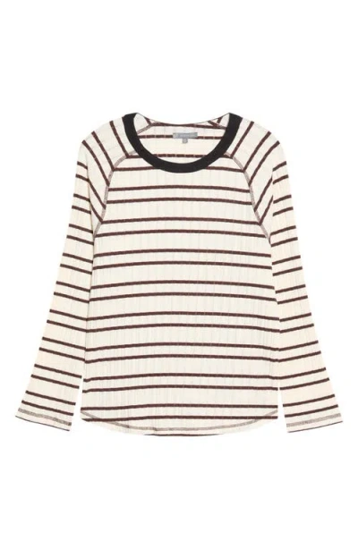 Wit & Wisdom Ringer Rib Top In Neutral