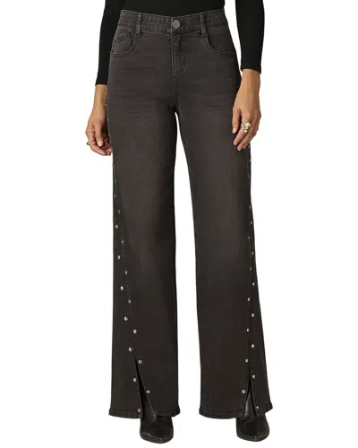 Wit & Wisdom Sam High Rise Wide Leg Pant In Black
