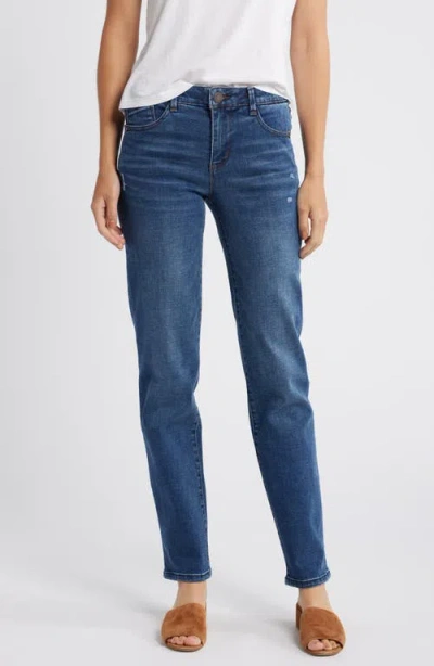 Wit & Wisdom Sawyer 'ab'solution Straight Leg Jeans In Indigo Artisanal