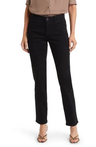 Wit & Wisdom Sawyer Straight Leg Jeans In Black