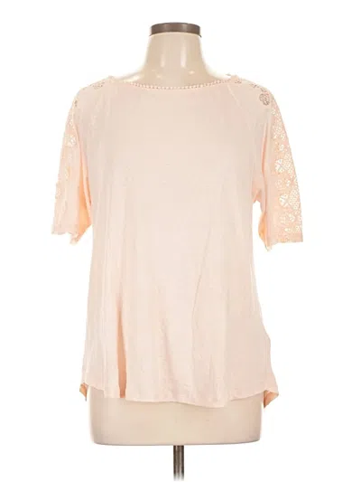 Pre-owned Wit & Wisdom Short Sleeve T-shirt In Pink