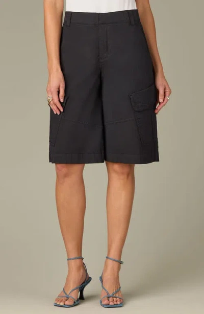 Wit & Wisdom Skyrise Cargo Bermuda Shorts In Animal Print
