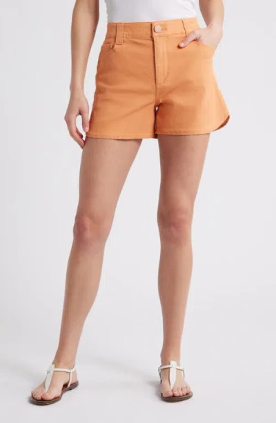 Wit & Wisdom Skyrise Dolphin Hem Denim Shorts