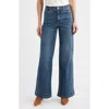 Wit & Wisdom Skyrise Double Side Seam Wide Leg Jeans