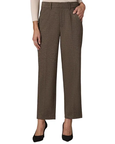 Wit & Wisdom Skyrise Extend Tab Trouser In Brown