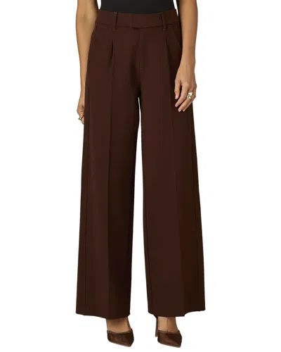 Wit & Wisdom Skyrise Extend Tab Trouser In Brown