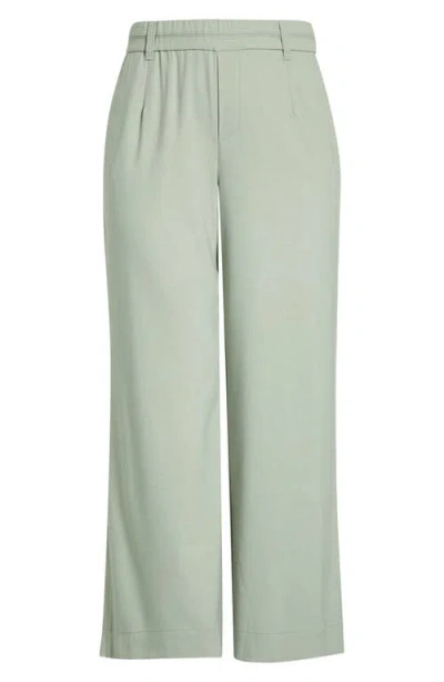 Wit & Wisdom Skyrise High Rise Wide Leg Pants In Gold
