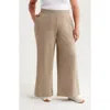 Wit & Wisdom Skyrise Pintuck Palazzo Pants In Neutral