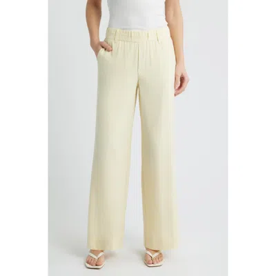 Wit & Wisdom Skyrise Side Seam Straight Leg Pants In Neutral