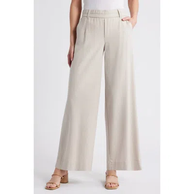 Wit & Wisdom Skyrise Side Seam Straight Leg Pants In White